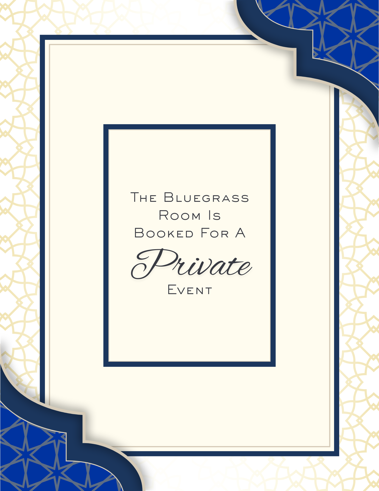 Private Event