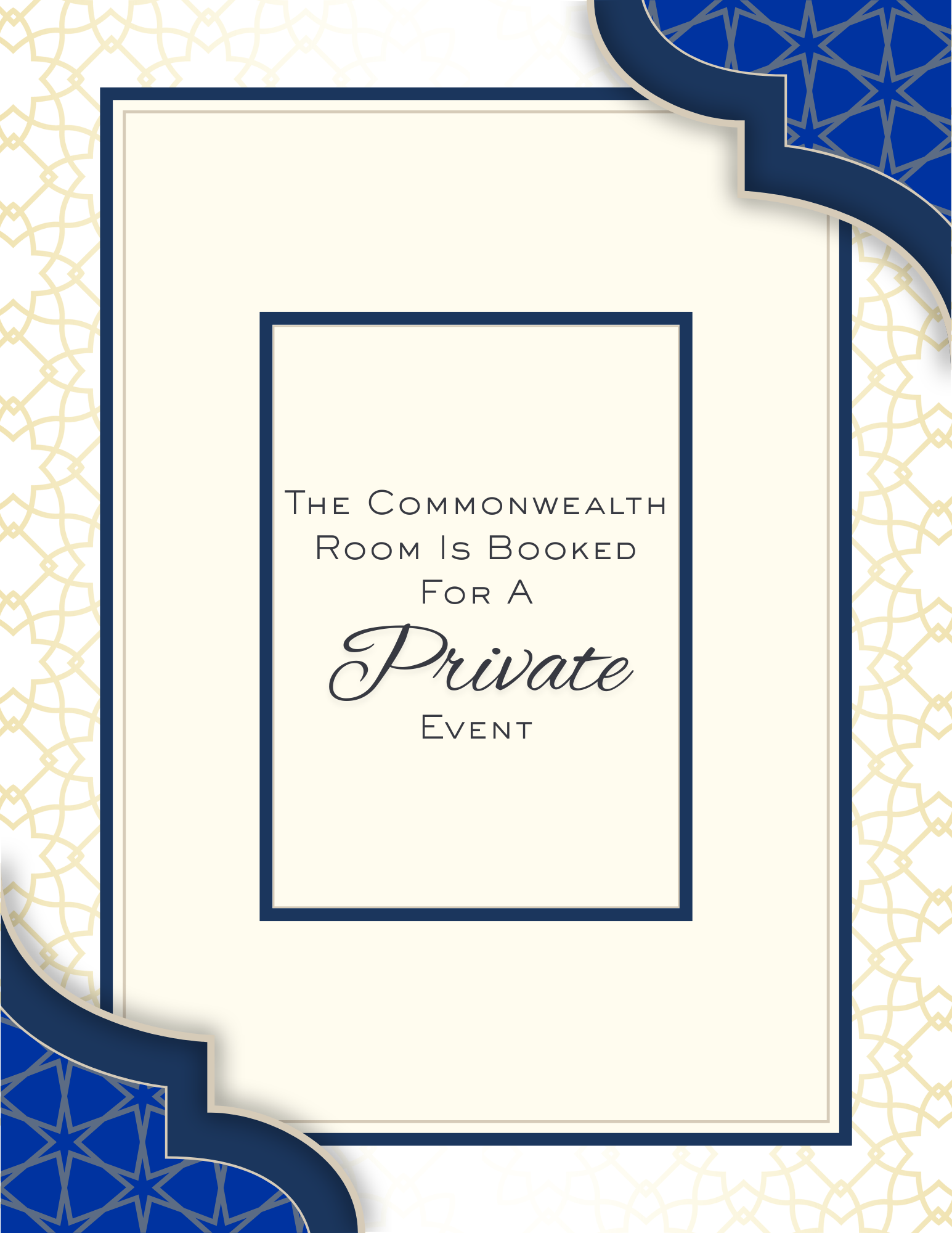 Private Event
