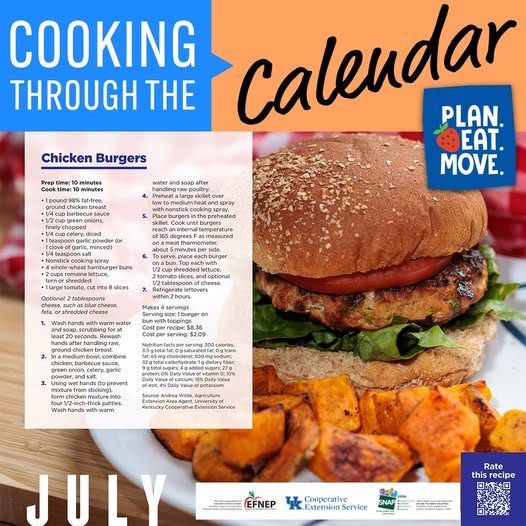 Cooking Through Calendar
