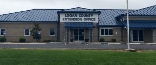 Close up photo of Logan County Extension Office