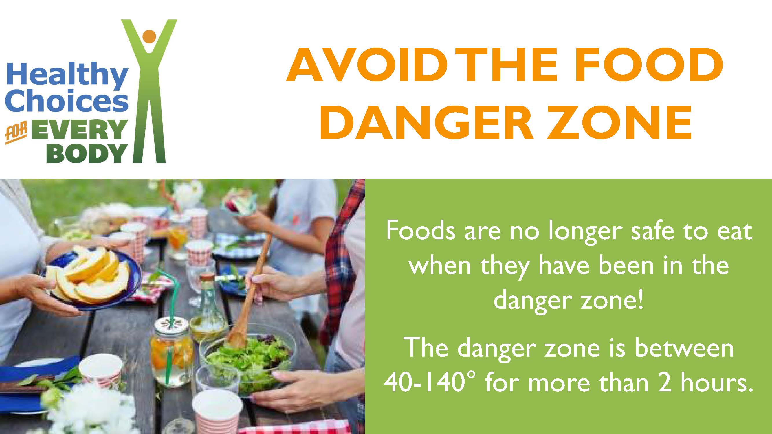 Food danger zone
