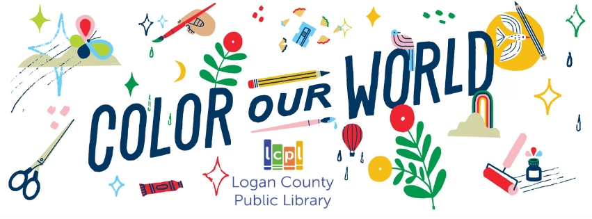 Logan County Library's Color our World event!